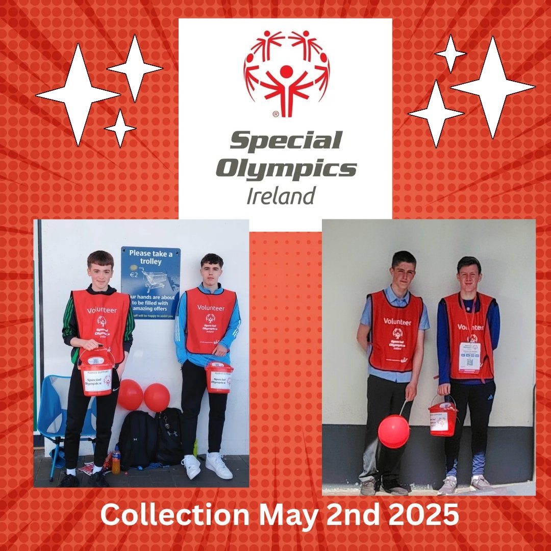 St. Gerald's DLS College (@stgeralds) on Twitter photo Thanks to TY students Andrew Geraghty,Matthew Kelly,Shéa Hubble, Shay Gavin, Afyd Bailey, Krystian Obrebski , Adam Morahan and Conor Mc Namara who collected money in Castlebar today for <a href="/SOIreland/">Special Olympics Ireland</a>. This is what the spirit of TY is all about. Well done lads! Thanks to TY students Andrew Geraghty,Matthew Kelly,Shéa Hubble, Shay Gavin, Afyd Bailey, Krystian Obrebski , Adam Morahan and Conor Mc Namara who collected money in Castlebar today for <a href="/SOIreland/">Special Olympics Ireland</a>. This is what the spirit of TY is all about. Well done lads!