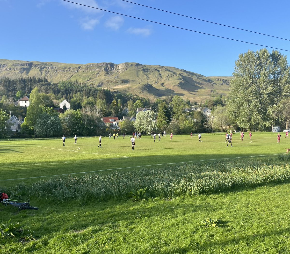 My first <a href="/ForthEndrickFA/">Forth & Endrick FA</a> action of the season and what a picturesque setting than Blanefield Park home of <a href="/BlanefieldTFC/">Blanefield Thistle</a>