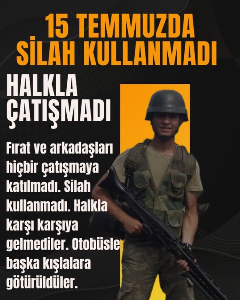 Bu, sadece bir ceza değil, bir soykırımdır! 

🗣️ Öğrencilere MüebbetveHücre

Askeri öğrencilerin yıllarını zindanda çürütmek, devlete karşı işlenmiş en büyük ihanet! 

Bu hukuksuzluğun hesabını sormak için buradayız! 

 #Garanti YarınAdana MimarSinandayız #Çöktü Hasan Arat
💫