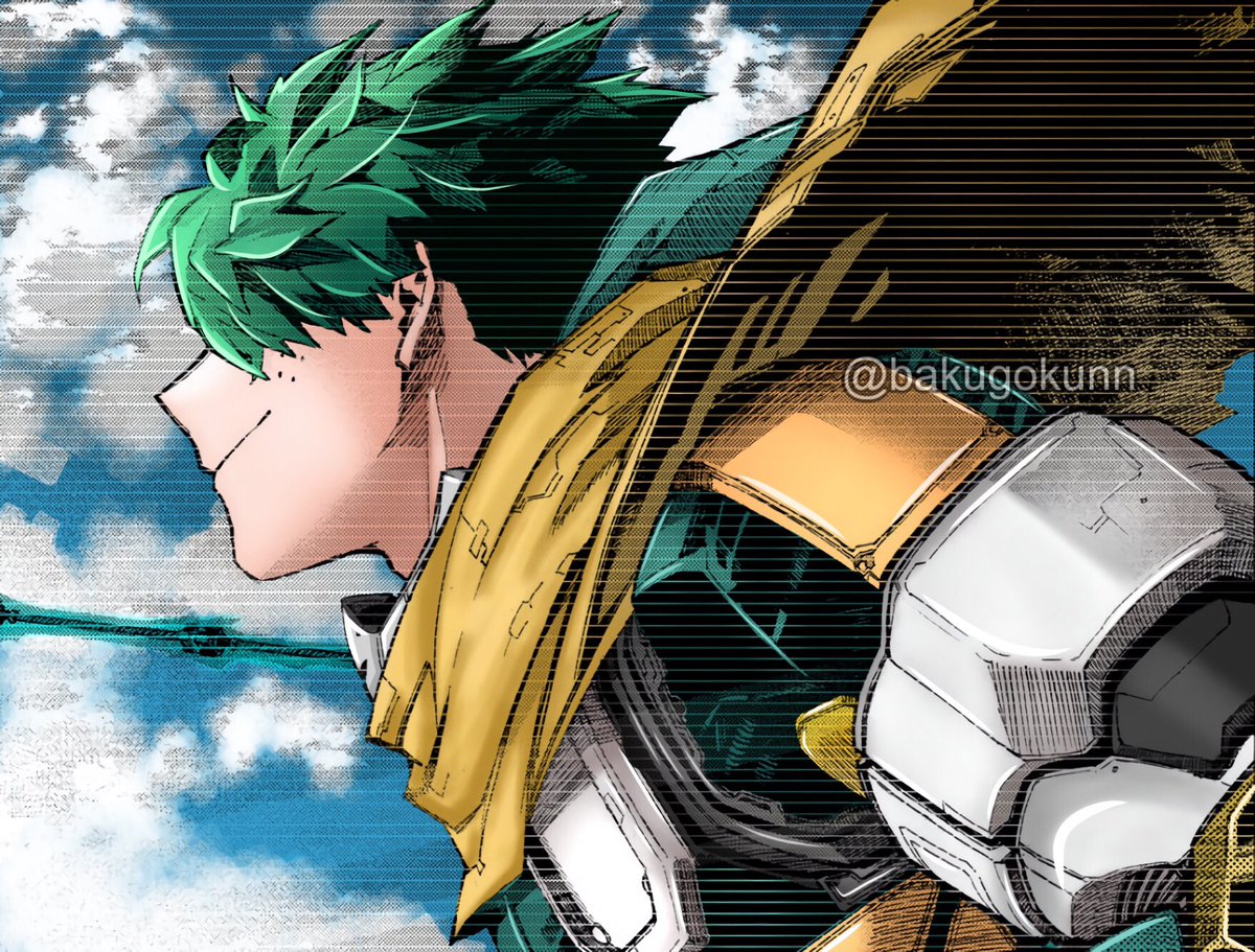 THE ONE FOR ALL HERO : DEKU 🔥 
manga : My Hero Academia - [Ultra Age]

#MyHeroAcademia #mangacoloring