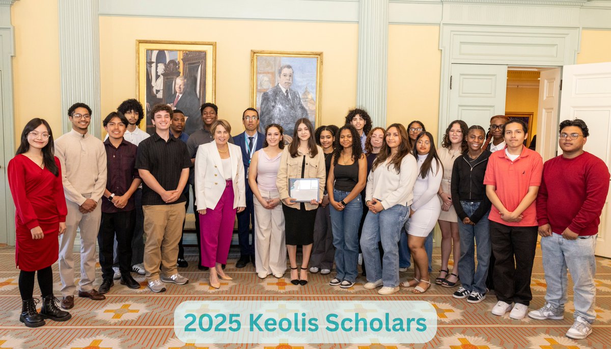 Keolis Boston (@keolisboston) on Twitter photo This week Keolis awarded a total of $50,000 in scholarships to 25 high school seniors from five cities in the <a href="/MBTA_CR/">MBTA Commuter Rail</a> service area: Boston, Brockton, Lawrence, Lynn and Worcester. Thank you to Governor Healey, state and local officials who joined us to celebrate these students! This week Keolis awarded a total of $50,000 in scholarships to 25 high school seniors from five cities in the <a href="/MBTA_CR/">MBTA Commuter Rail</a> service area: Boston, Brockton, Lawrence, Lynn and Worcester. Thank you to Governor Healey, state and local officials who joined us to celebrate these students!