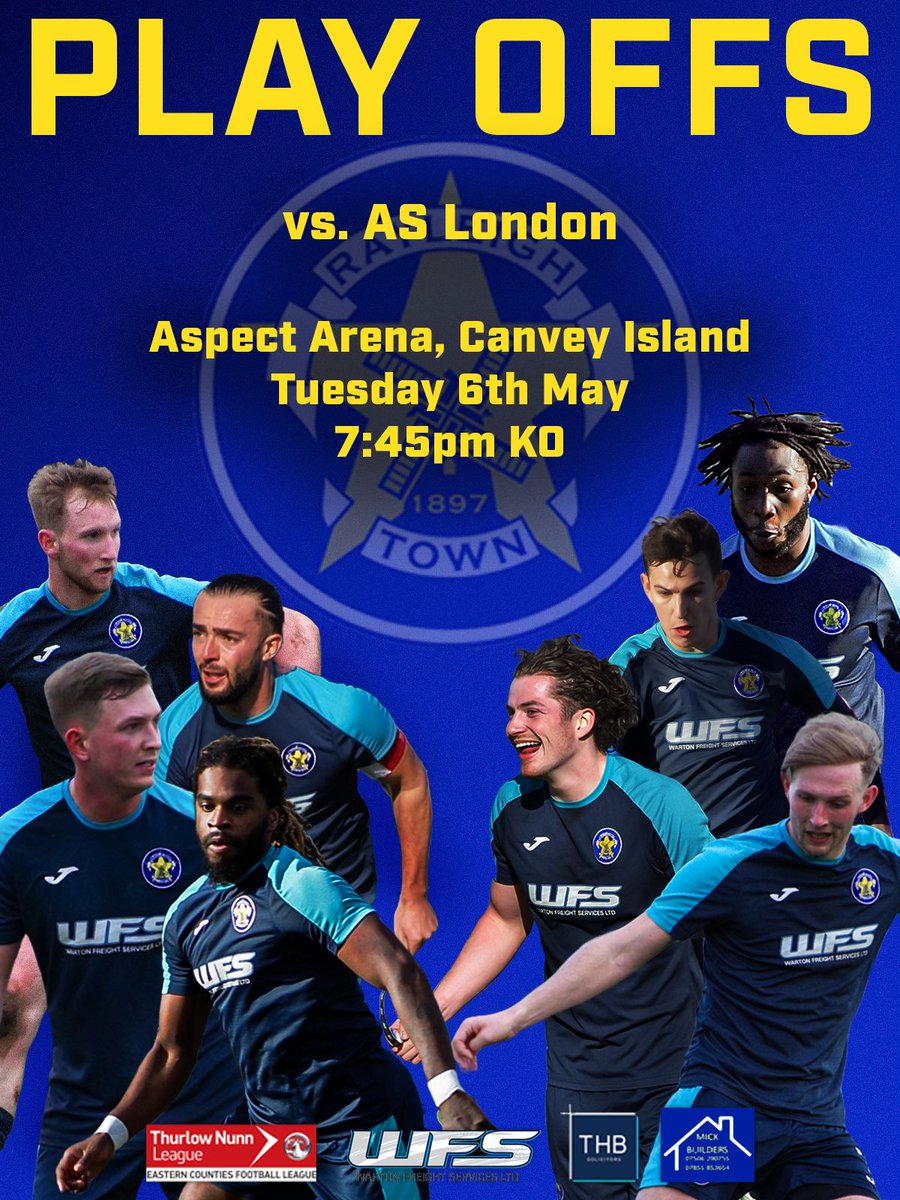 RayleighTownFC1's tweet image. 🔵 CONFIRMED DATE 🔵