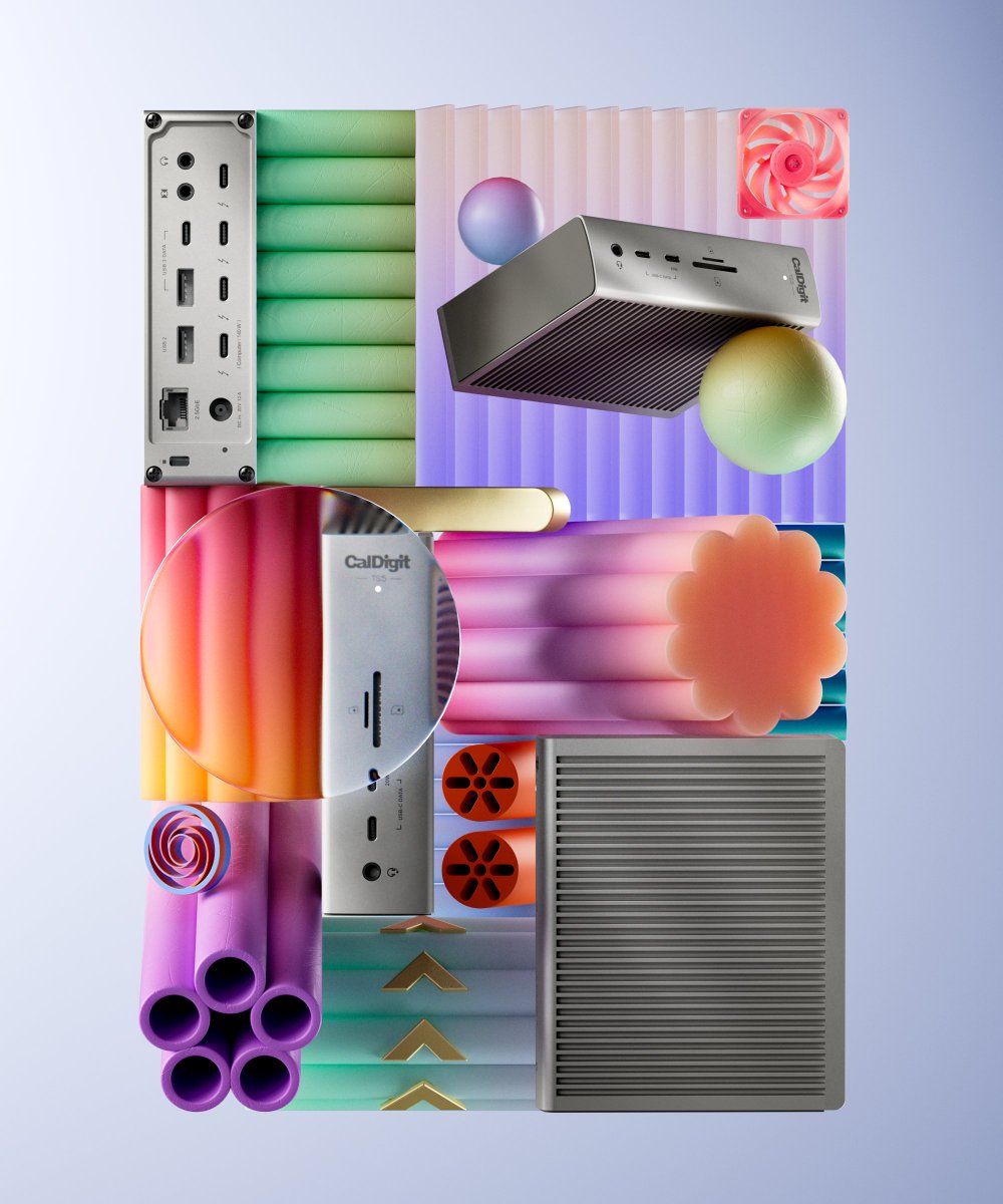 Calldigit TS5 Dock 3D Visualization
Behance Portfolio: lnkd.in/ggWC9VbV
#cinema4d #redshift