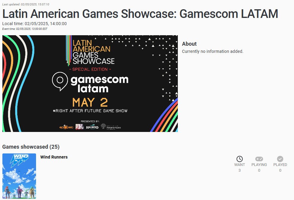 joão f.s. neto (fror) (@frozaum) on Twitter photo the <a href="/FutureGamesShow/">FutureGamesShow</a> and <a href="/LAGShowcase/">Latin American Games Showcase</a> #gamescomlatam showcases are live on <a href="/IGDBcom/">IGDB | Welcome Home, Gamer!</a> :)
igdb.com/events/fgs-liv…
igdb.com/events/latin-a… the <a href="/FutureGamesShow/">FutureGamesShow</a> and <a href="/LAGShowcase/">Latin American Games Showcase</a> #gamescomlatam showcases are live on <a href="/IGDBcom/">IGDB | Welcome Home, Gamer!</a> :)
igdb.com/events/fgs-liv…
igdb.com/events/latin-a…