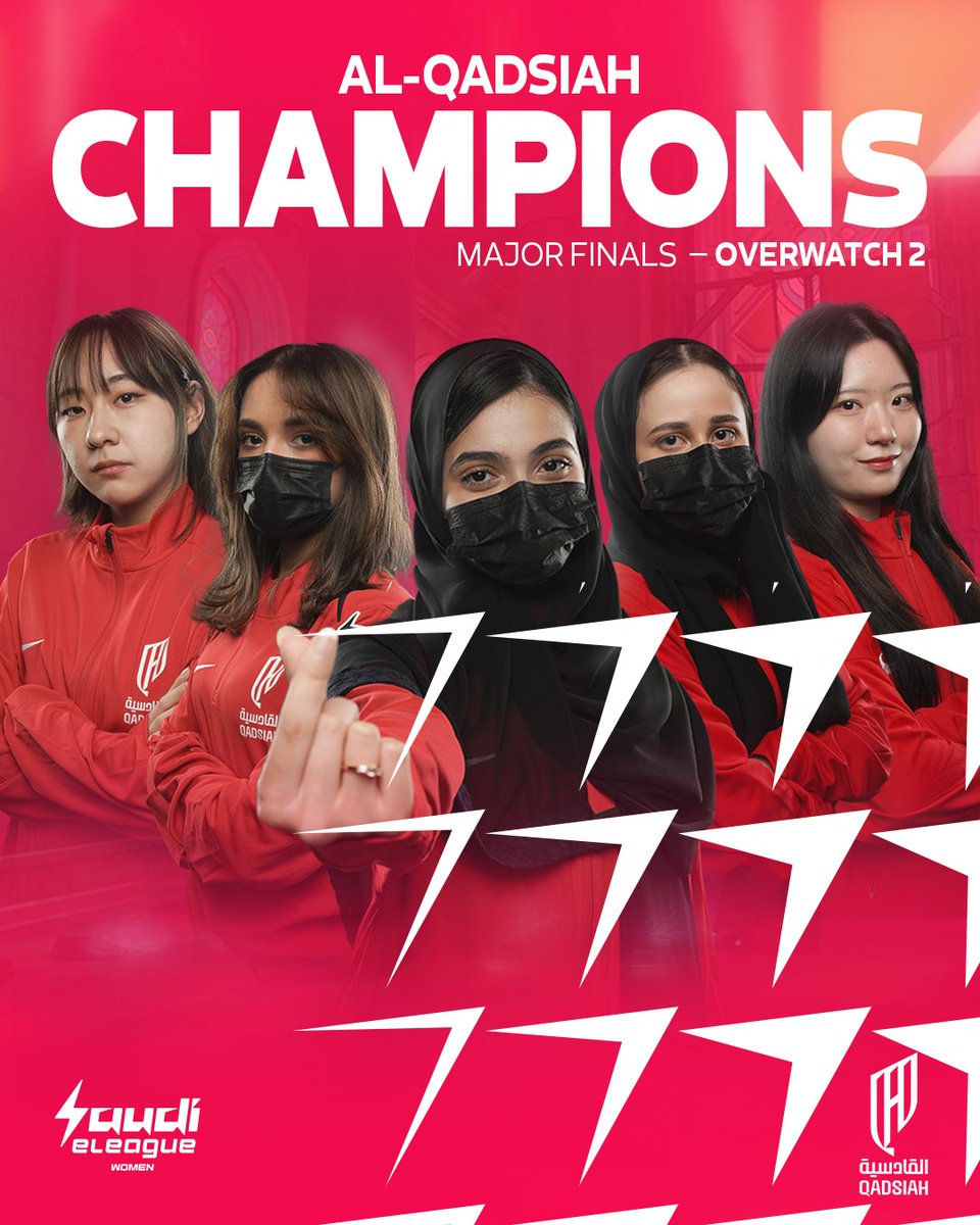 ุงูุฏูุฑู ุงูุณุนูุฏู ููุฑูุงุถุงุช ุงูุฅููุชุฑูููุฉ (@saudieleague) on Twitter photo ุจุทูุงุช <a href="/AlQadsiahES/">AlQadsiah Esports</a> ูุญูููู ุฃููู ุจุทููุงุช ุงูู
ูุณู
ููุจุฏุฃู ุจูุฑุถ ุณูุทุฑุชูู ุงูู
ุญููุฉ ๐๐ช
ูุจุงุฑู ููู ุนูู ุชุญููู ุจุทููุฉ #Overwatch2 ุงููุณุงุฆูุฉ ุงูุฃููู ุถู
ู ุฏูุฑู ุงูุณูุฏุงุช โก๏ธ
ููุทูู ุงูู
ูุณู
ุจุณูุทุฑุฉ ูุงุฑุณุงุช ุงูุดุฑููุฉุ ููุง ูุณุนูุง ุฅูุง ุงูุชูููู ูุงูุงุณุชู
ุชุงุน ุจูู ๐๐
#SELEWomen | #SELOW2 ุจุทูุงุช <a href="/AlQadsiahES/">AlQadsiah Esports</a> ูุญูููู ุฃููู ุจุทููุงุช ุงูู
ูุณู
ููุจุฏุฃู ุจูุฑุถ ุณูุทุฑุชูู ุงูู
ุญููุฉ ๐๐ช
ูุจุงุฑู ููู ุนูู ุชุญููู ุจุทููุฉ #Overwatch2 ุงููุณุงุฆูุฉ ุงูุฃููู ุถู
ู ุฏูุฑู ุงูุณูุฏุงุช โก๏ธ
ููุทูู ุงูู
ูุณู
ุจุณูุทุฑุฉ ูุงุฑุณุงุช ุงูุดุฑููุฉุ ููุง ูุณุนูุง ุฅูุง ุงูุชูููู ูุงูุงุณุชู
ุชุงุน ุจูู ๐๐
#SELEWomen | #SELOW2