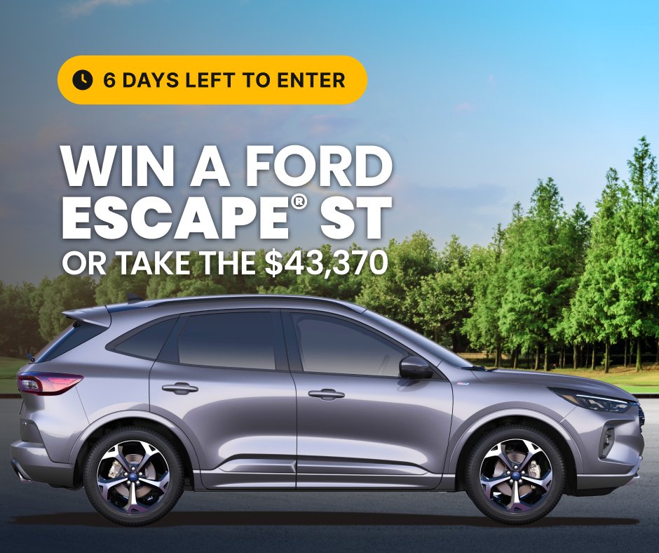 Ford hit this one out of the park with comfort like a front porch rocker, tech that’s smarter than Einstein and style that turns heads faster than a cold drink on a hot day. Claim your free entries to win it free right here: bit.ly/3YtgkNR