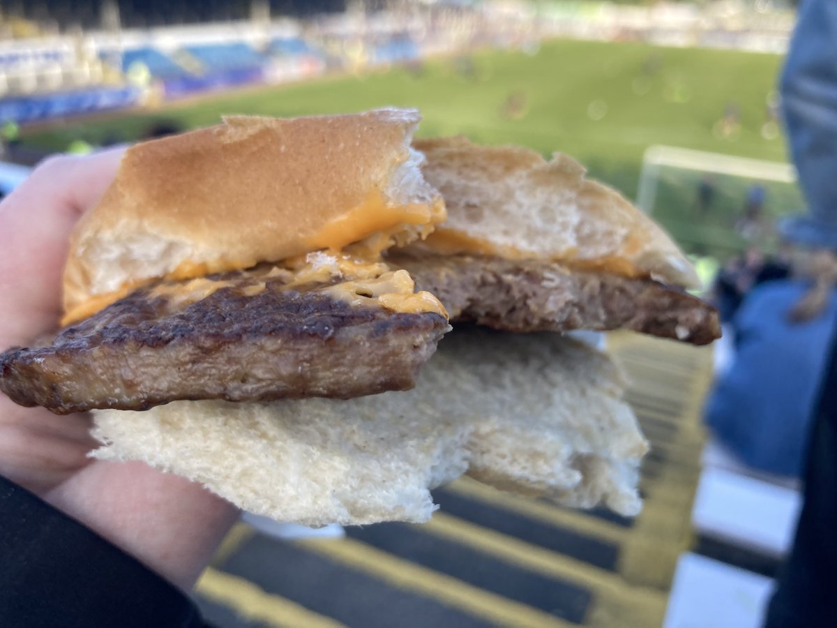 Pars Review (@parsreview) on Twitter photo 🥧 Fitba Food Review.
Game: <a href="/Morton_FC/">Greenock Morton</a> v <a href="/officialdafc/">Dunfermline Athletic</a> 02/05/25
Away fans’ catering in Cappielow is a burger van. The cheeseburger was decent enough but a bit overpriced.
Cost: £4.00
Rating: 6/10
*this wee feature is just for fun* 🥧 Fitba Food Review.
Game: <a href="/Morton_FC/">Greenock Morton</a> v <a href="/officialdafc/">Dunfermline Athletic</a> 02/05/25
Away fans’ catering in Cappielow is a burger van. The cheeseburger was decent enough but a bit overpriced.
Cost: £4.00
Rating: 6/10
*this wee feature is just for fun*