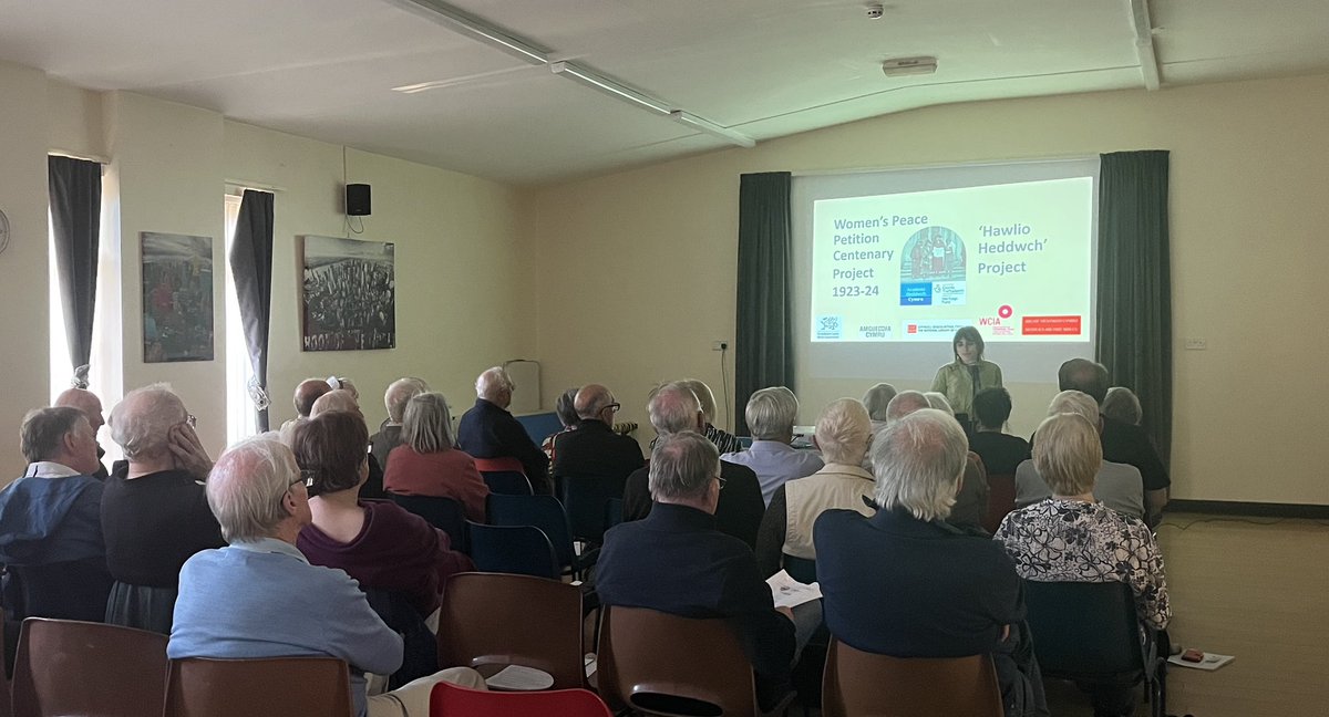 The Women’s Peace Protest.
A fantastic talk.