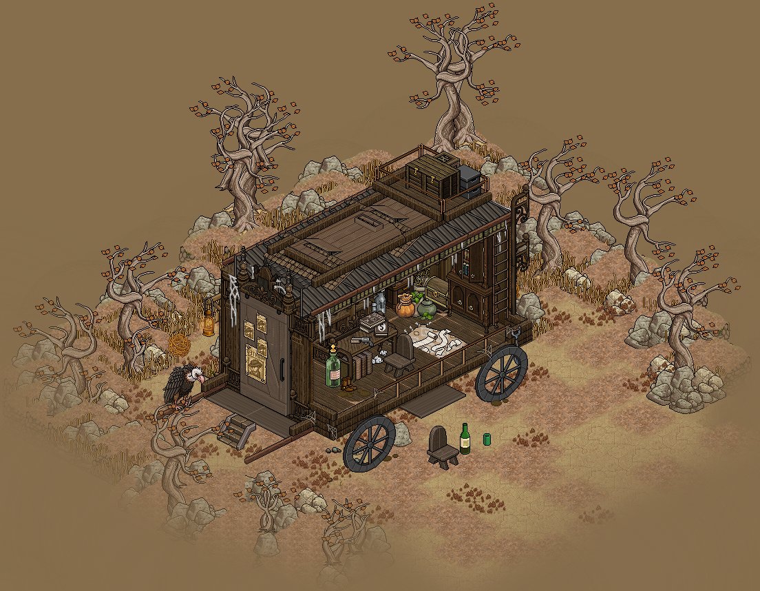 Arliablet's tweet photo. O último refúgio! 🪾

Um lugar para aqueles viajantes que estão cansados.

#MeuHabblet
#Retrobuilds https://t.co/0hyiFPhqlm