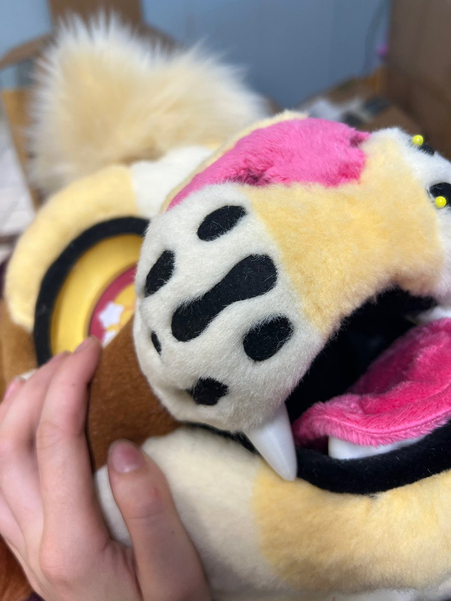 The final step!! Gluing down the whisker dots!