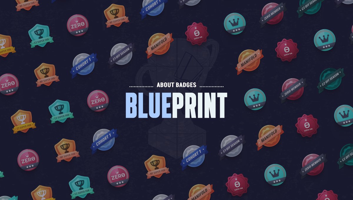 Just published a quick refresher on how badges work in Blueprint:

1. Why they exist
2. How they’re used
3. What they unlock

If you’ve wondered how Badges, XP, and rewards are tiered, we broke it all down in this post. 

Give it a read below.