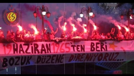 60 yıldır bozuk düzeninize direniyoruz ve asla vazgeçmeyeceğiz. #AdaletliOlTFF