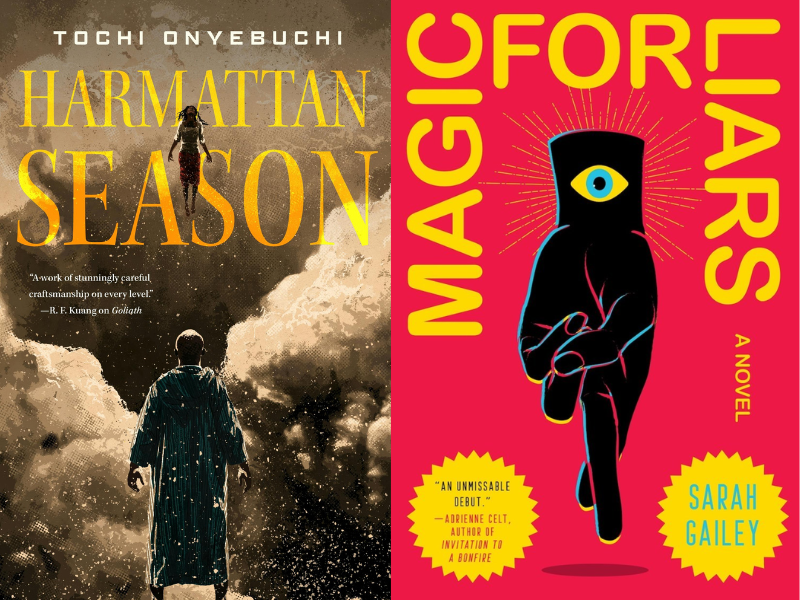 locusmag's tweet photo. Did you obsess over #HarmattanSeason and #MagicforLiars ? Come see the authors IRL at the 2025 Locus Awards in Oakland June 18-21! #TochiOnyebuchi and #SarahGailey will be our official guests of honor.
Tix here and in our bio: https://t.co/ncV8U2iFaP https://t.co/sFTxanRGV1