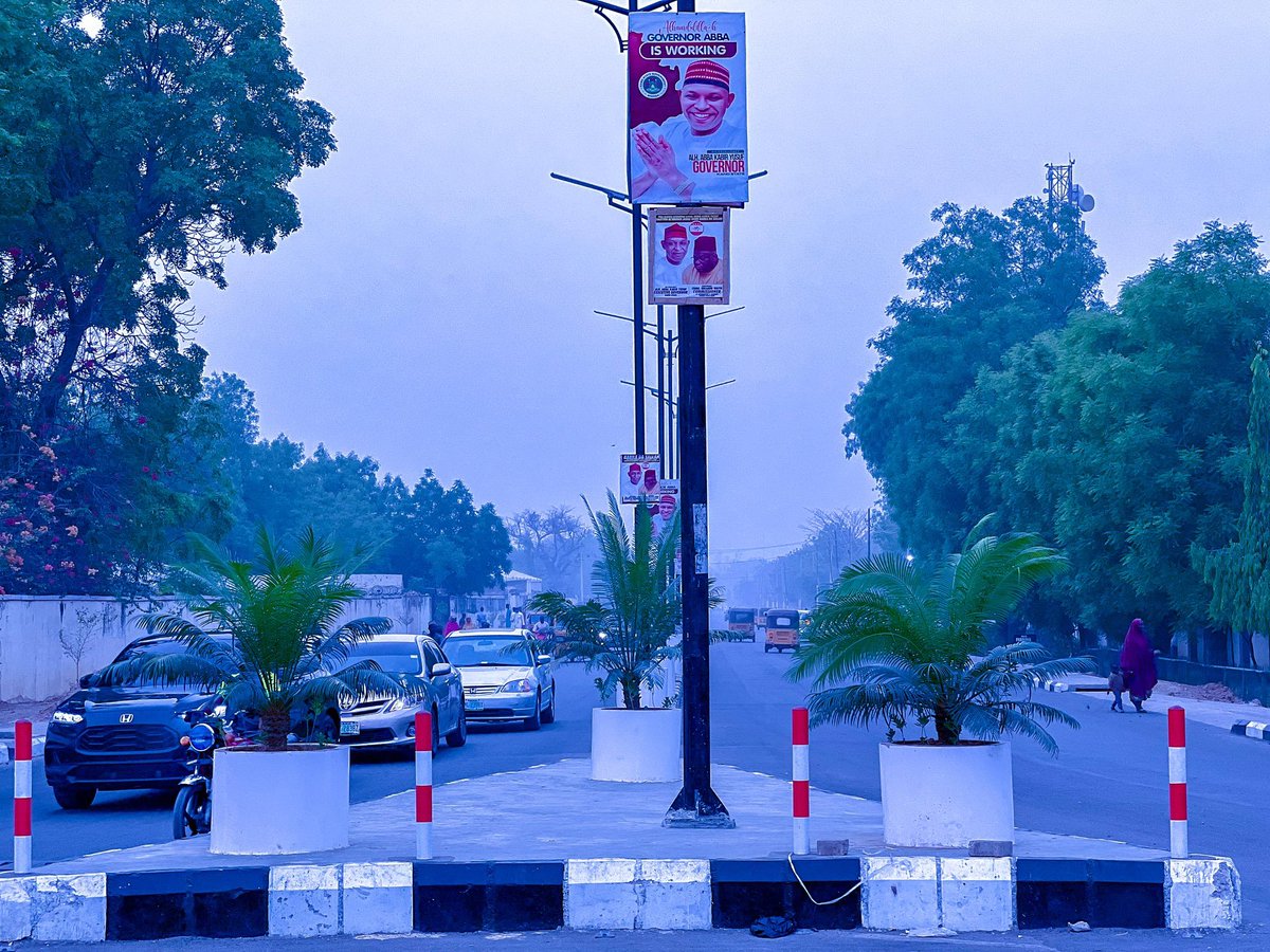 ibrahimado__'s tweet image. Alhamdulillah.
Lodge Road after reconstruction and dualization by Gov. Abba K Yusuf. This is the expected appearance of Kano roads upon completion of the Urban Renewal project.

#AbbaIsWorking. 
#MakeKanoGreen.
