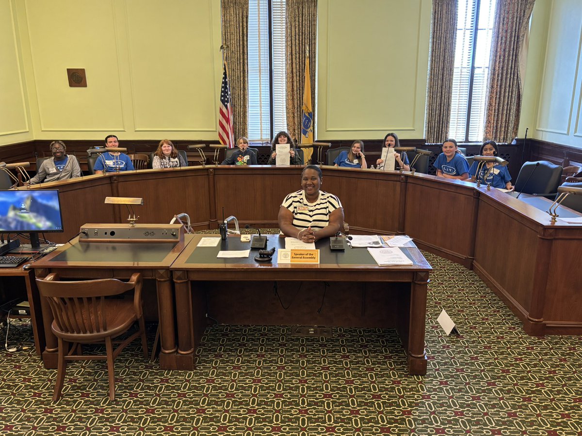 What a week for the Horbelt Leaders in Training!
We had an Earth Day clean up with our 7th-8th grade LITs. 
Today we took our annual trip to Trenton. We took a tour of our statehouse and debated a bill on the mandatory teaching of cursive writing in schools. #itsahorbelthing