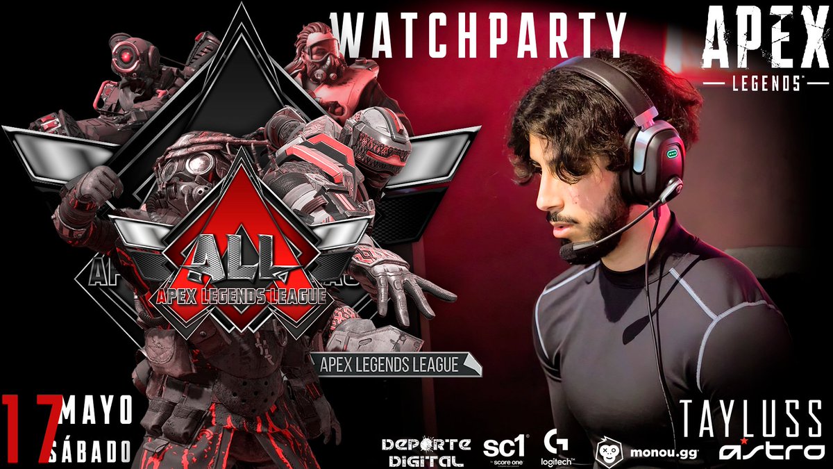 Deporte Digital 01 (@deportedigitalh) on Twitter photo APEX LEGENDS LEAGUE Tenemos a la primera tercia selecionada para la WATCHPARTY en vivo Ciudad de México en instalaciones de <a href="/Monougg/">Monou</a>
El 17 de mayo el jugador <a href="/TayluSs/">TayluSs</a> presente a la WATCHPARTY del equipo <a href="/LosLics/">Los Lics</a>
<a href="/PlayApex/">Apex Legends</a>
<a href="/PlayApexEsports/">Apex Legends Esports</a>
<a href="/sc1mx/">score one 🎮 sc1</a>
<a href="/ASTROGaming/">ASTRO Gaming</a>
<a href="/LogitechG/">Logitech G</a> APEX LEGENDS LEAGUE Tenemos a la primera tercia selecionada para la WATCHPARTY en vivo Ciudad de México en instalaciones de <a href="/Monougg/">Monou</a>
El 17 de mayo el jugador <a href="/TayluSs/">TayluSs</a> presente a la WATCHPARTY del equipo <a href="/LosLics/">Los Lics</a>
<a href="/PlayApex/">Apex Legends</a>
<a href="/PlayApexEsports/">Apex Legends Esports</a>
<a href="/sc1mx/">score one 🎮 sc1</a>
<a href="/ASTROGaming/">ASTRO Gaming</a>
<a href="/LogitechG/">Logitech G</a>