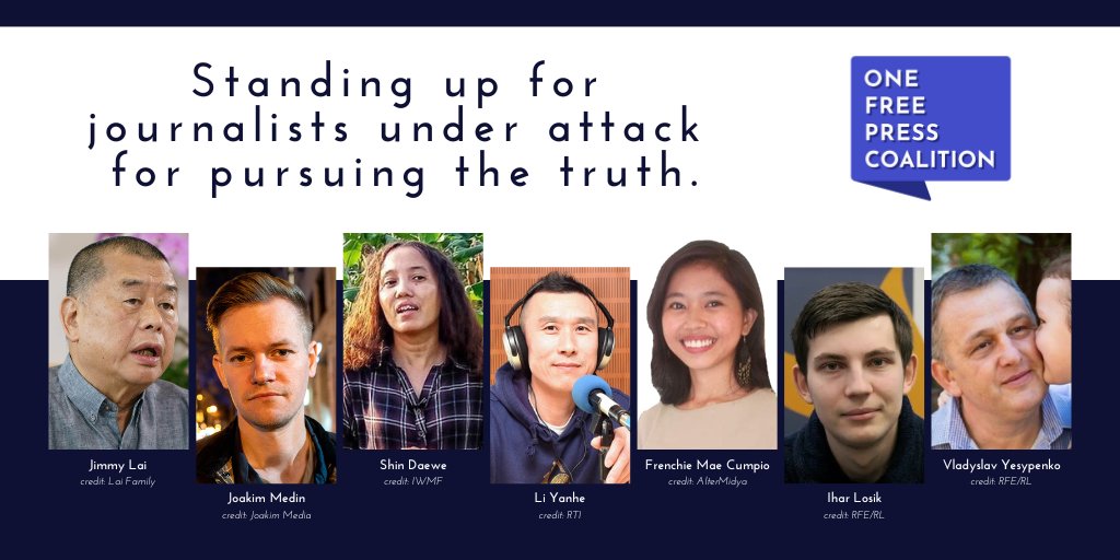 Ahead of #WorldPressFreedomDay, @onefreepress has published the annual “10 Most Urgent” list in collaboration with CPJ to bring attention to fellow journalists who are being imprisoned for seeking to tell the truth.

onefreepresscoalition.com/list/may-2025

#WPFD2025 #WPFD #OneFreePress