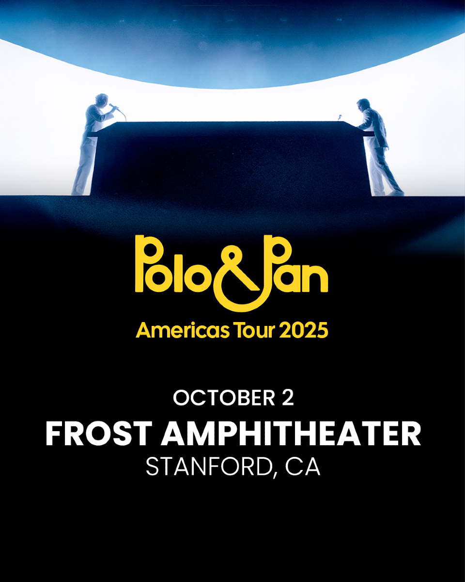 Bay Area! Polo &amp; Pan are bringing the Americas Tour to Frost Amphitheater on October 2 ⚡️ Tickets on sale now 💫

🎟 👉 link in bio