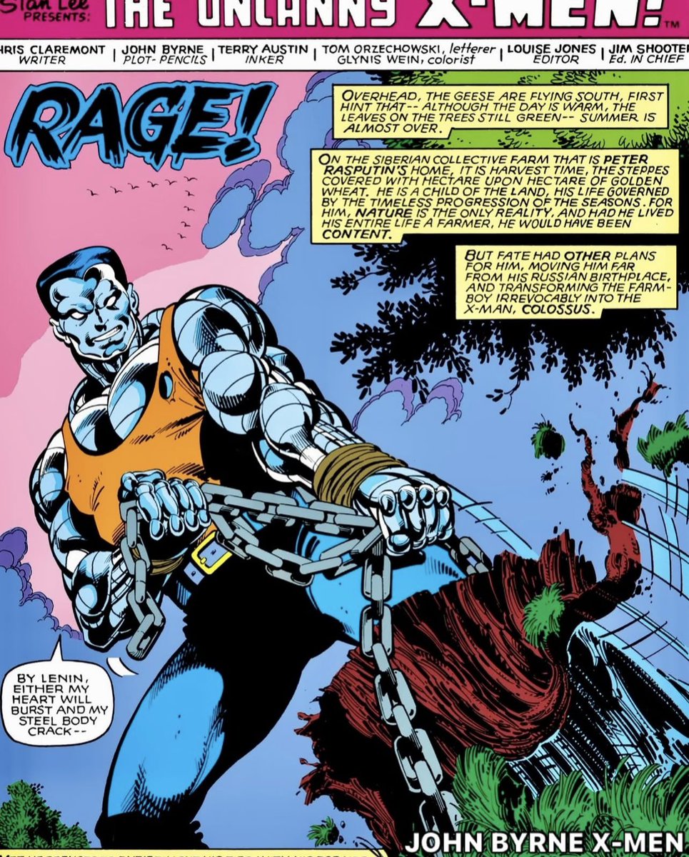 "Colossus landscaping business off to promising start, my friends."
