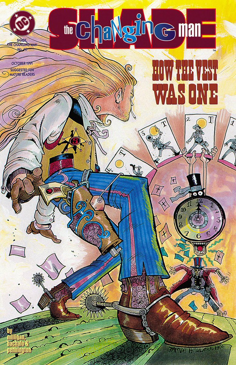 Shade, the Changing Man Vol 2 Cover (1991)