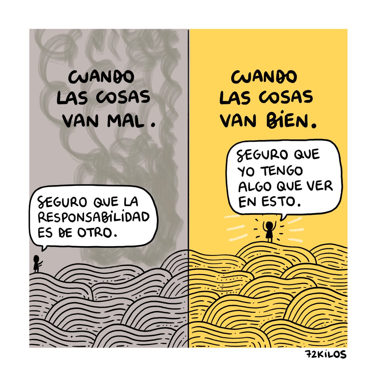 Cuando las cosas van.