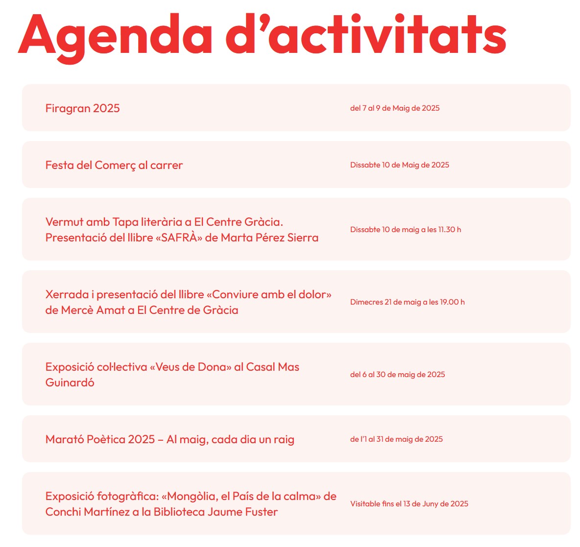 Minerva. Dones creadores de Gràcia. tweet media