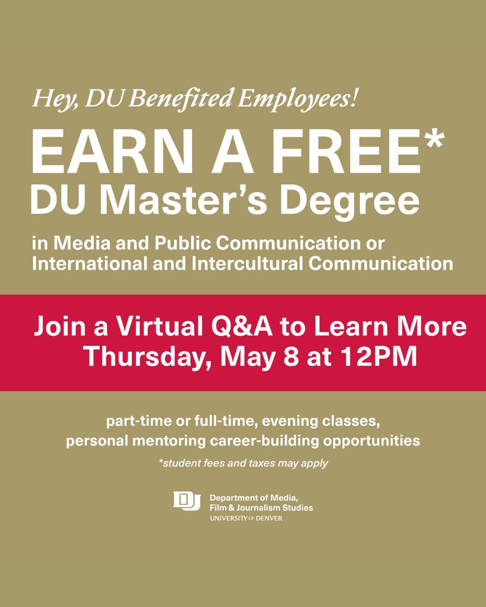 DU MFJS Department tweet media