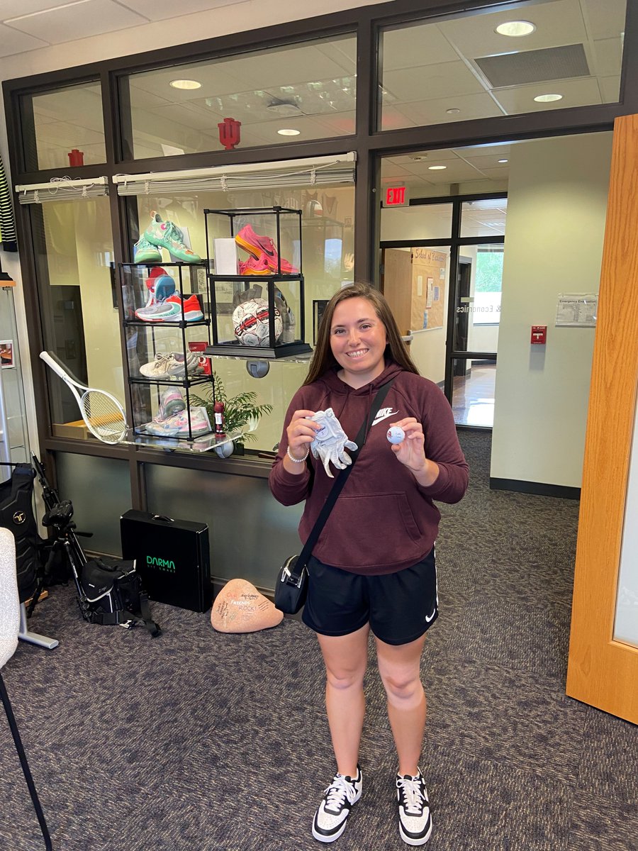 IUEast Entrepreneurs (@iue_entr) on Twitter photo <a href="/iueast/">IU East</a> soon to be graduate Katie Craig retires her #golf glove and an signed <a href="/iueredwolves/">IU East Red Wolves</a> golf ball to Professor Tim Scales. Her area of study: Business with a concentration in Accounting <a href="/RiverStatesConf/">River States Conference</a> <a href="/IUEastWGolf/">IUE Women's Golf</a> <a href="/SSCRaiders/">Shenandoah Schools</a> <a href="/iueast/">IU East</a> soon to be graduate Katie Craig retires her #golf glove and an signed <a href="/iueredwolves/">IU East Red Wolves</a> golf ball to Professor Tim Scales. Her area of study: Business with a concentration in Accounting <a href="/RiverStatesConf/">River States Conference</a> <a href="/IUEastWGolf/">IUE Women's Golf</a> <a href="/SSCRaiders/">Shenandoah Schools</a>