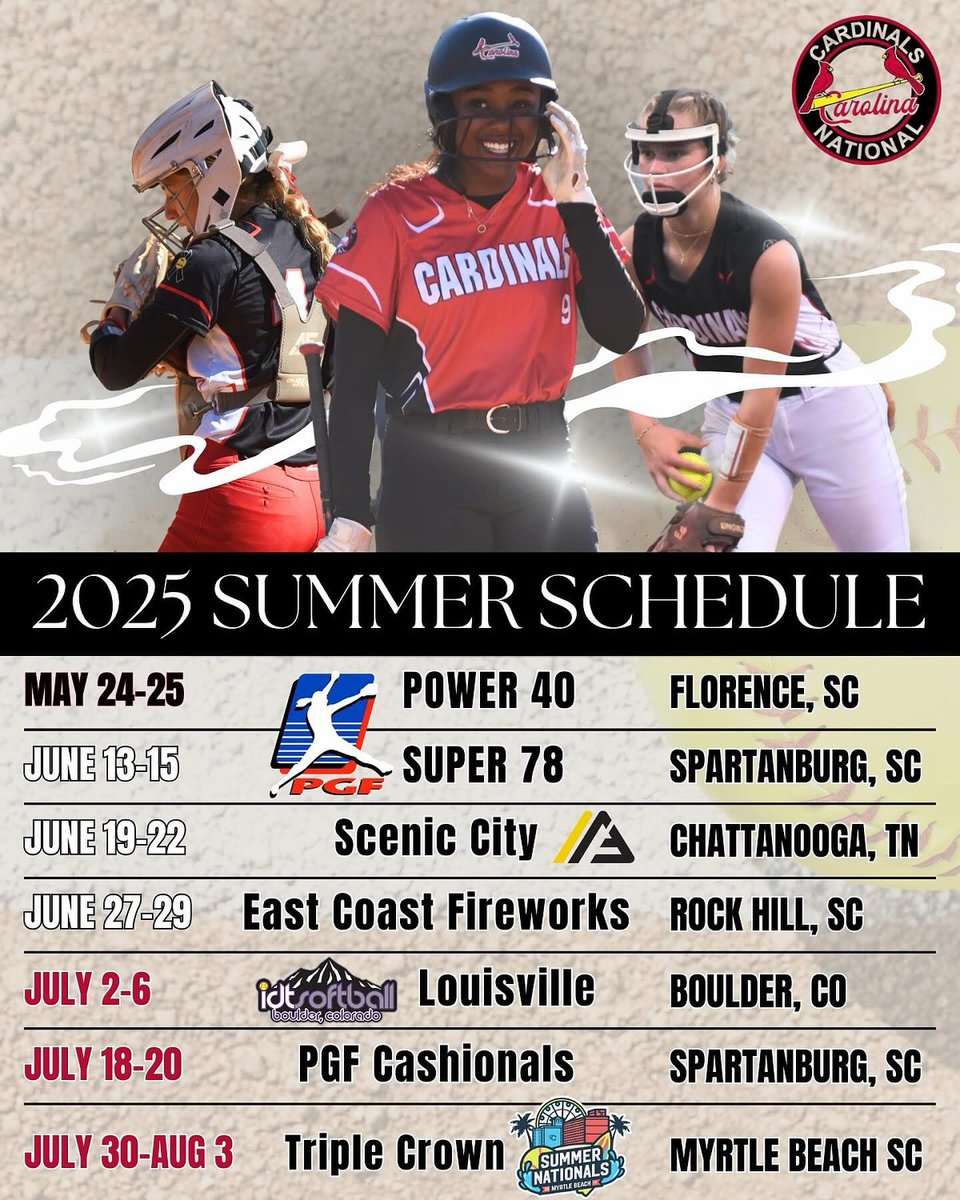 Payton Reed (@paytonreed2028) on Twitter photo Getting excited for our summer season. Let’s go Cardinals!!🥎💪🔥<a href="/Cardinalsphelix/">Carolina Cardinals National - Phelix</a> <a href="/war_eagle_sball/">Gray Collegiate Academy Softball</a> <a href="/LineDsoftball/">Line Drive Media</a> <a href="/LegacyLegendsS1/">Legacy & Legends Softball</a> <a href="/D1Softball/">D1Softball</a> <a href="/ExtraInningSB/">EXTRA INNING SOFTBALL</a> <a href="/SoftbalAmerica/">Softball America</a> <a href="/TopPreps/">College Coach / College Scout / College Recruiter</a> <a href="/SBRRetweets/">Softball Recruiting Reposts</a> <a href="/IHartFastpitch/">I❤️Fastpitch</a> Getting excited for our summer season. Let’s go Cardinals!!🥎💪🔥<a href="/Cardinalsphelix/">Carolina Cardinals National - Phelix</a> <a href="/war_eagle_sball/">Gray Collegiate Academy Softball</a> <a href="/LineDsoftball/">Line Drive Media</a> <a href="/LegacyLegendsS1/">Legacy & Legends Softball</a> <a href="/D1Softball/">D1Softball</a> <a href="/ExtraInningSB/">EXTRA INNING SOFTBALL</a> <a href="/SoftbalAmerica/">Softball America</a> <a href="/TopPreps/">College Coach / College Scout / College Recruiter</a> <a href="/SBRRetweets/">Softball Recruiting Reposts</a> <a href="/IHartFastpitch/">I❤️Fastpitch</a>