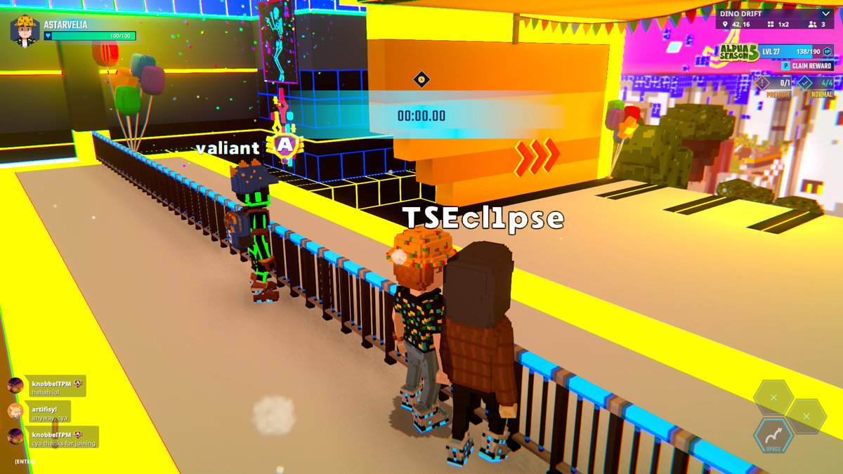 Can you beat this race in record time? <a href="/TheSandboxGame/">The Sandbox</a> 🏁⌛️ tsbga.me/TheSandbox #AlphaSeason5