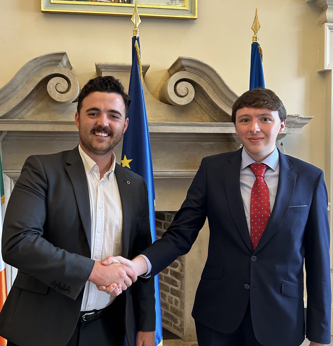 Cormac Corr PC (@corrcormac) on Twitter photo Sure everyone loves a good comeback story 👀🇮🇪
Delighted to be back in Leinster House today - great to catch up with Barry and his team, along with many others!
<a href="/BarryHeneghan2/">Barry Heneghan TD</a> Many thanks for the warm welcome, a chara ✅ Sure everyone loves a good comeback story 👀🇮🇪
Delighted to be back in Leinster House today - great to catch up with Barry and his team, along with many others!
<a href="/BarryHeneghan2/">Barry Heneghan TD</a> Many thanks for the warm welcome, a chara ✅