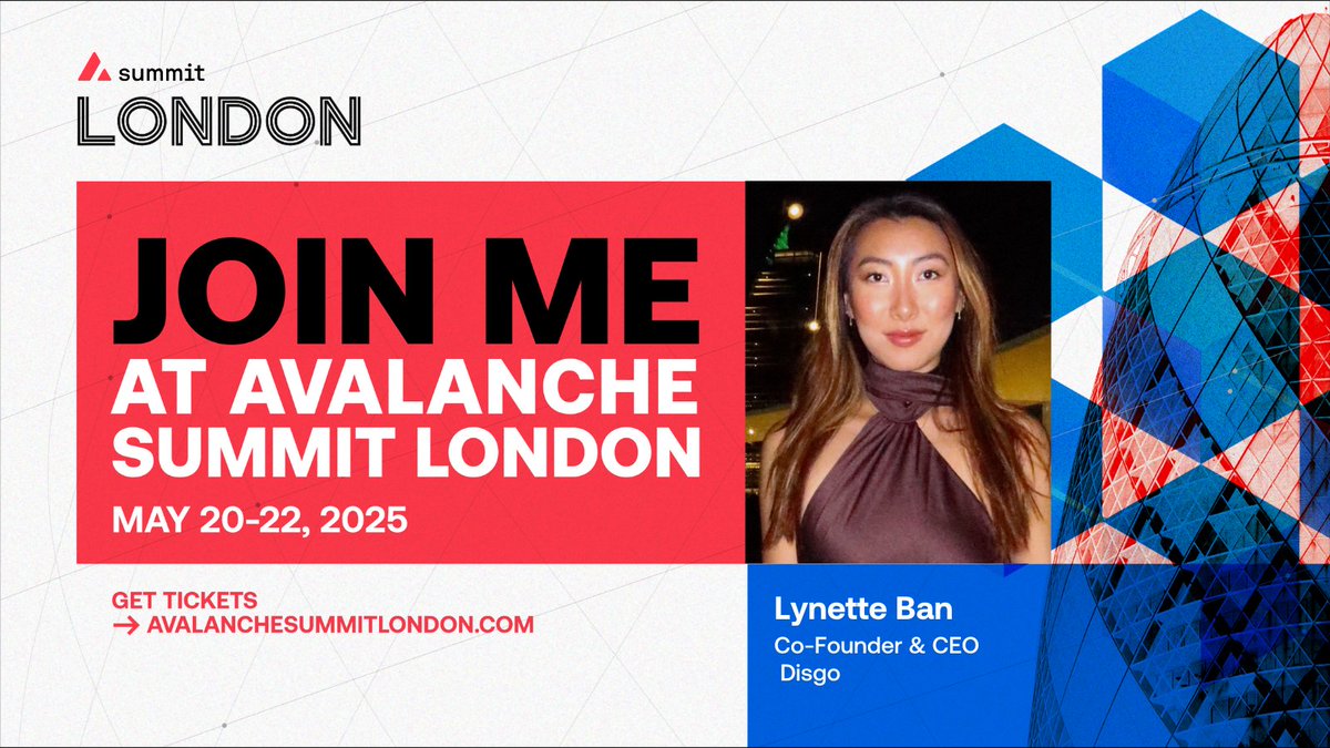 Excited to speak at <a href="/avax/">Avalanche🔺</a> Summit! 🎤

I’ll be on the panel: Incubating Success: How Avalanche’s Builders Platform Serves Early-Stage Companies - talking all things early-stage, AVAX, and building better Web3 consumer products.

🎟 Use Code: BAN15 for 15% off GA tickets - see you