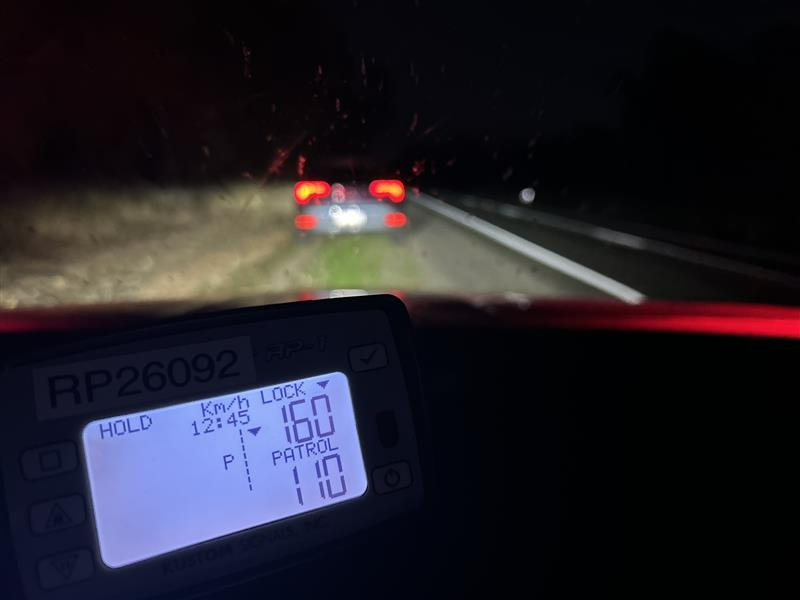 RoadPolicingWA's tweet photo. 50kph over the speed limit on Albany Highway Crossman just cost the driver a reckless driving charge and a vehicle surrender notice. #RoadPolicingWA #ObeyTheLimits #KeepYourLicence https://t.co/fT3kLUqIfo