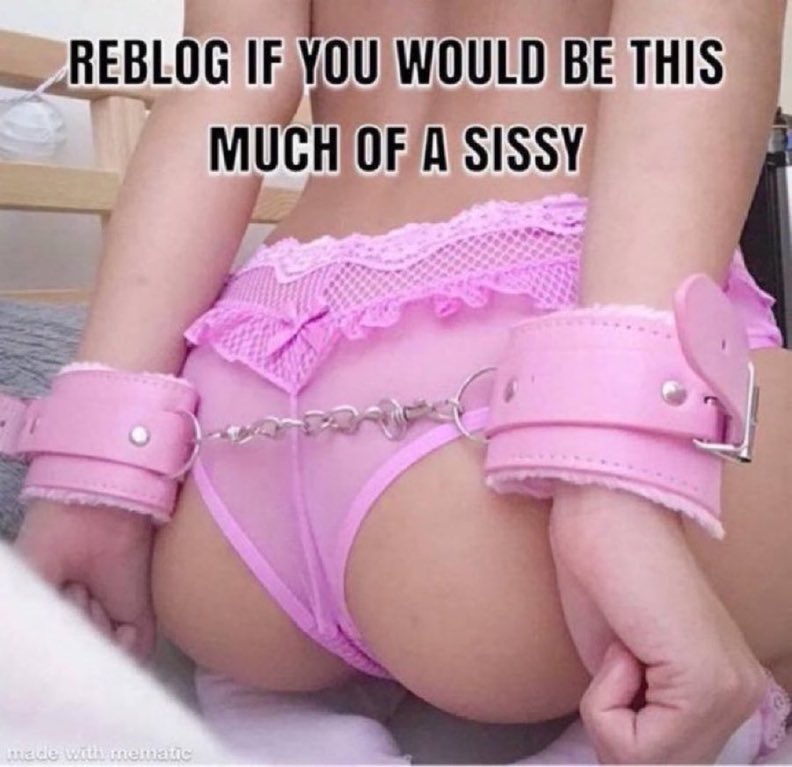 Retweet sissy 😍