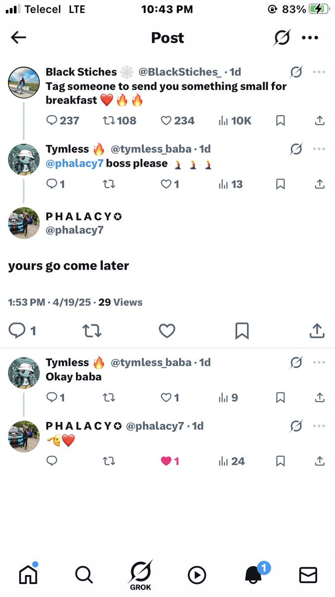 <a href="/phalacy7/">P H A L A C Y ✪</a> How are you doing my boss <a href="/phalacy7/">P H A L A C Y ✪</a> 
Still waiting patiently 😢🙏