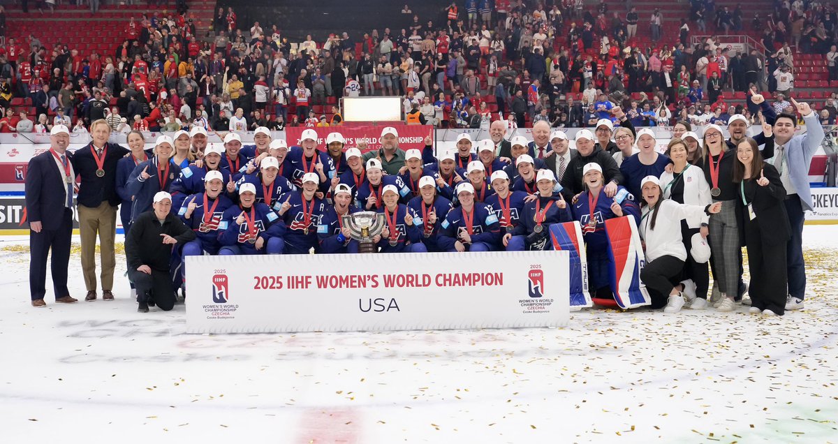 🇺🇸WORLD CHAMPIONS🇺🇸

#WomensWorlds