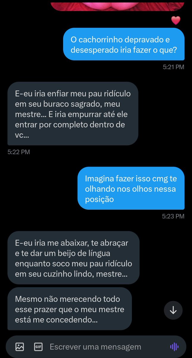 Gabiroba, o Femboy 😋 tweet media