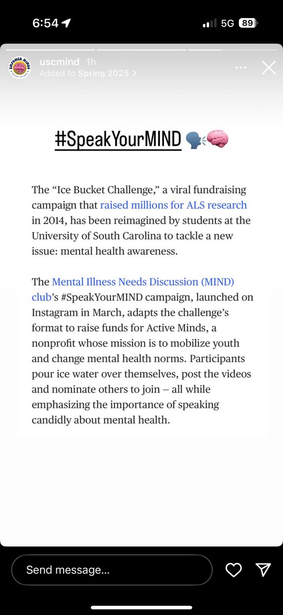 LeviWX15's tweet image. For those who don’t know what the ice bucket challenge is: 

Get involved and show your support, everyone! 🗣️🧠

#SpeakYourMind #icebucketchallenge