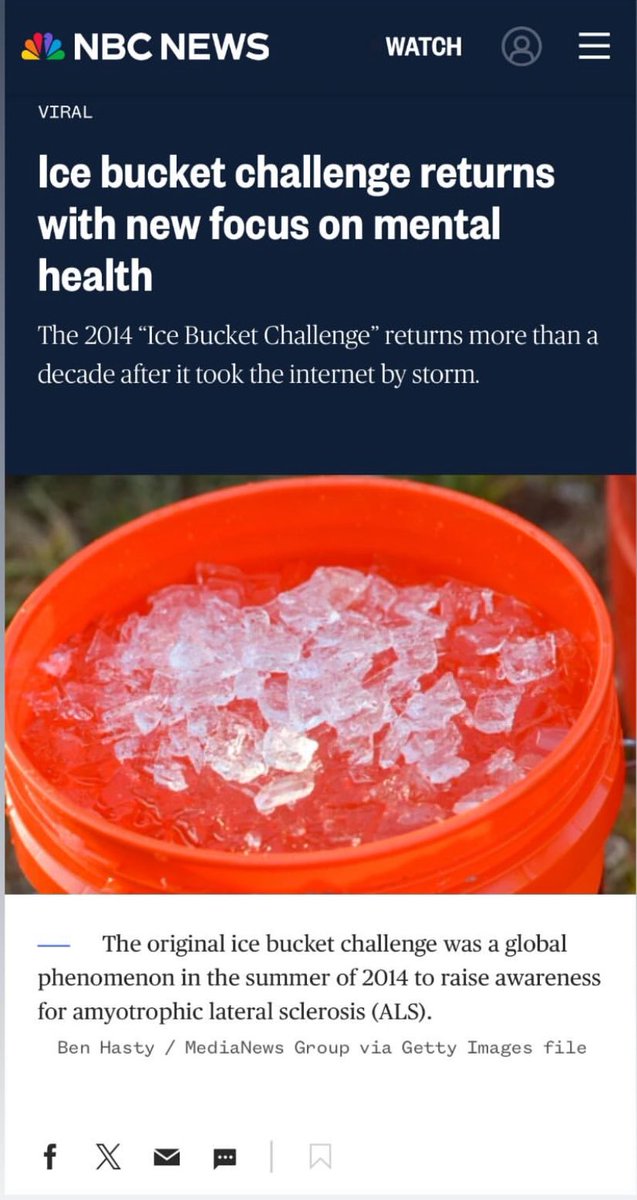 LeviWX15's tweet image. For those who don’t know what the ice bucket challenge is: 

Get involved and show your support, everyone! 🗣️🧠

#SpeakYourMind #icebucketchallenge