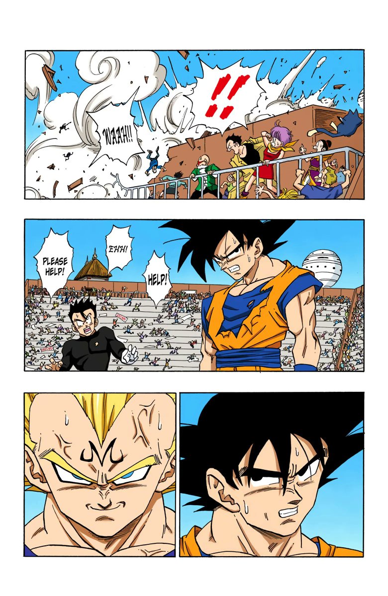 dbslat's tweet image. Dragonball ch.457