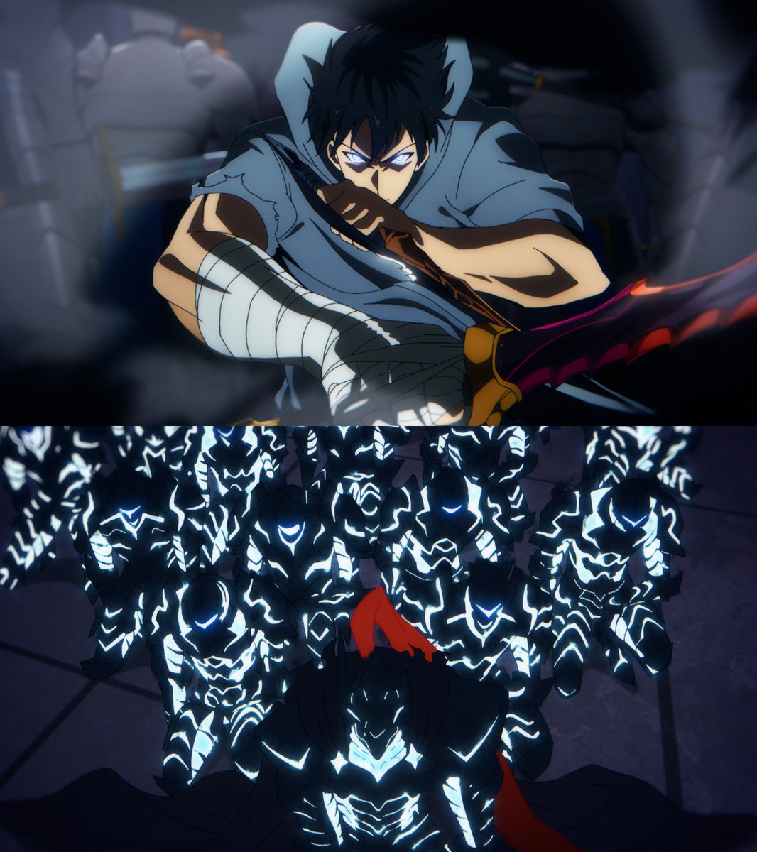 Crunchyroll's tweet photo. Arise 🔥 (via @sololeveling_en) https://t.co/QArABJDSuA