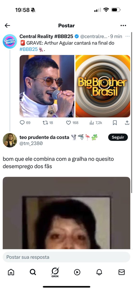 dantuitaa's tweet photo. Padaria, torcida da Vitória falando mal do Arthur! Vamos fazer o seguinte, já que eles não querem ouvi-lo cantar, vamos tirar a Vitória da final, só assim a torcida dela não vai precisar assistir 😇
Sendo assim, #ForaVitoria https://t.co/vklhuq7rID
