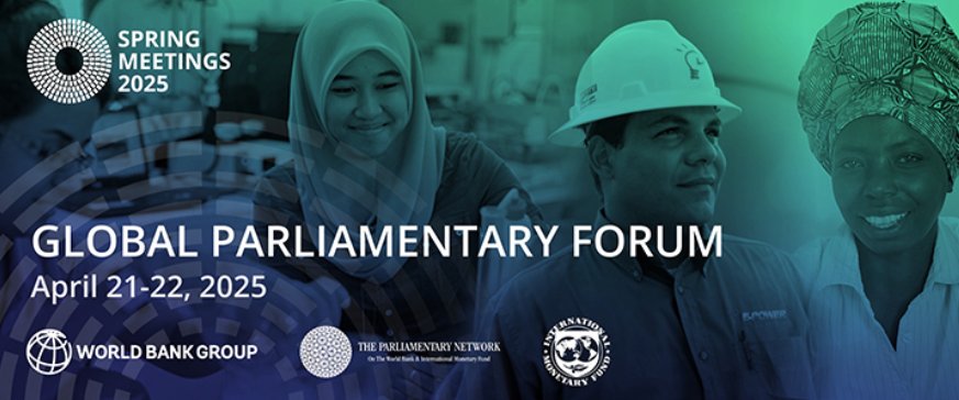 The 2025 Global Parliamentary Forum at the #SMs kicks off tomorrow! We are so excited to welcome legislators from all over the world to engage in dialogue with leadership from the #WBG and #IMF as well as global development experts!!!