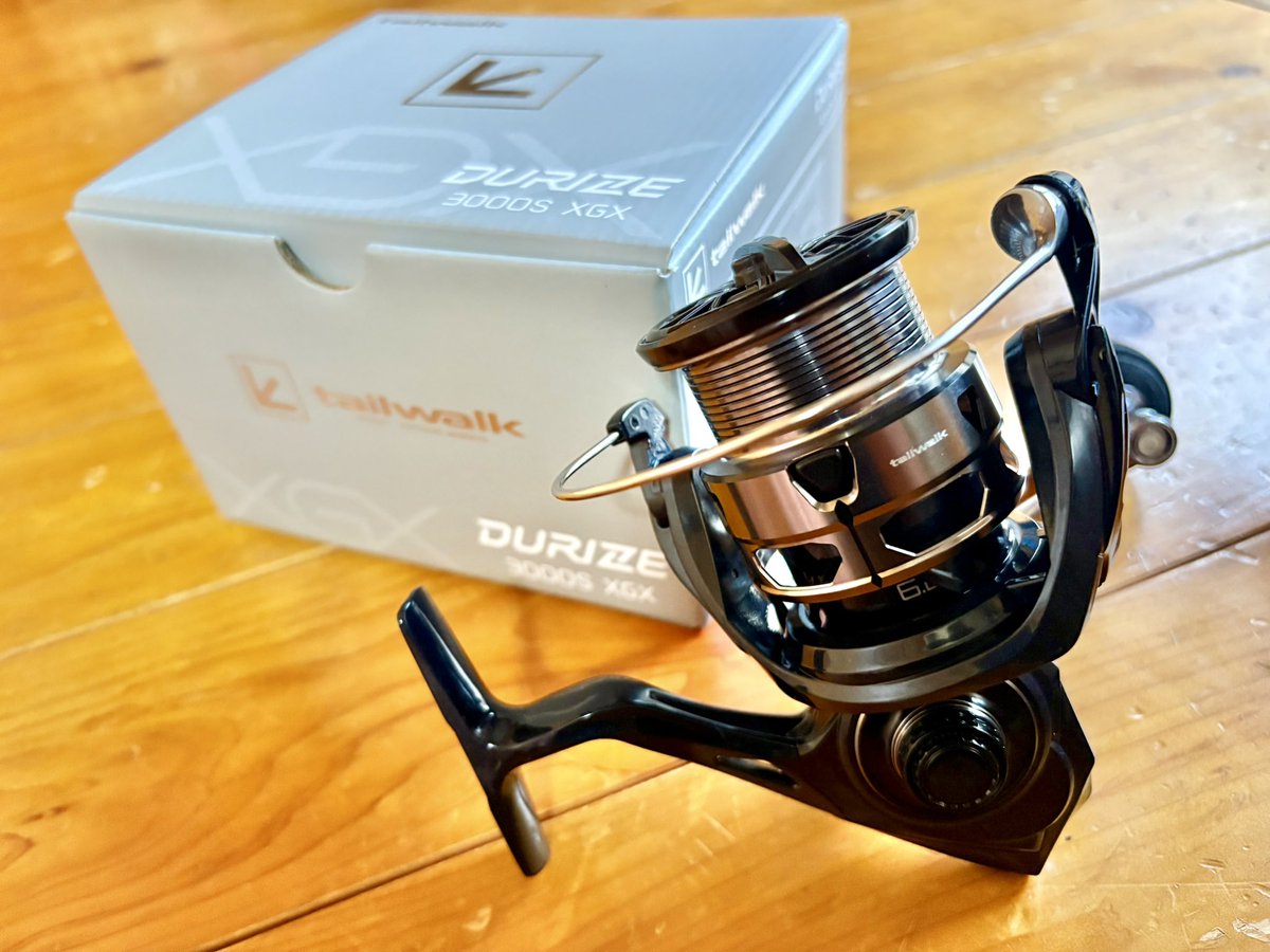 yasutsuchi's tweet image. テイルウォークのデュライズ買いました😁
思ったより巻きが軽くて滑らかなので、この価格帯でこれは結果いいのでは？✨

#tailwalk
#デュライズ