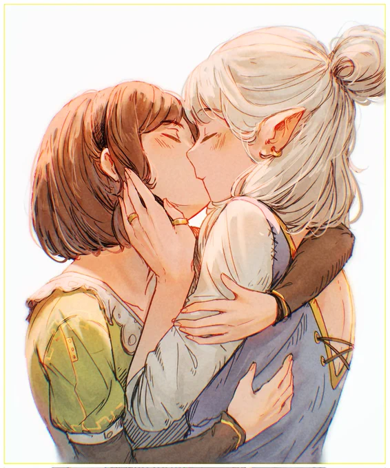 the first kissing art of 'em