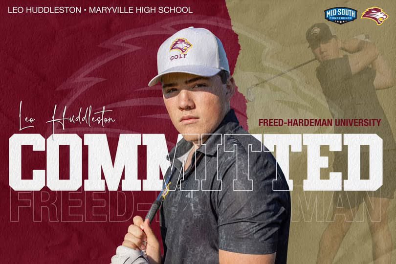 Beyond blessed to announce my commitment to Freed-Hardeman University.  So excited to continue my athletic and academic career for <a href="/FHU_Golf/">Freed-Hardeman Golf</a>.

Thank you to my family (<a href="/Rob_Huddleston/">Rob Huddleston</a>, <a href="/VandyVolGal/">Angela Huddleston</a>) for supporting me in this decision and Coach Rhodes for this amazing opportunity.