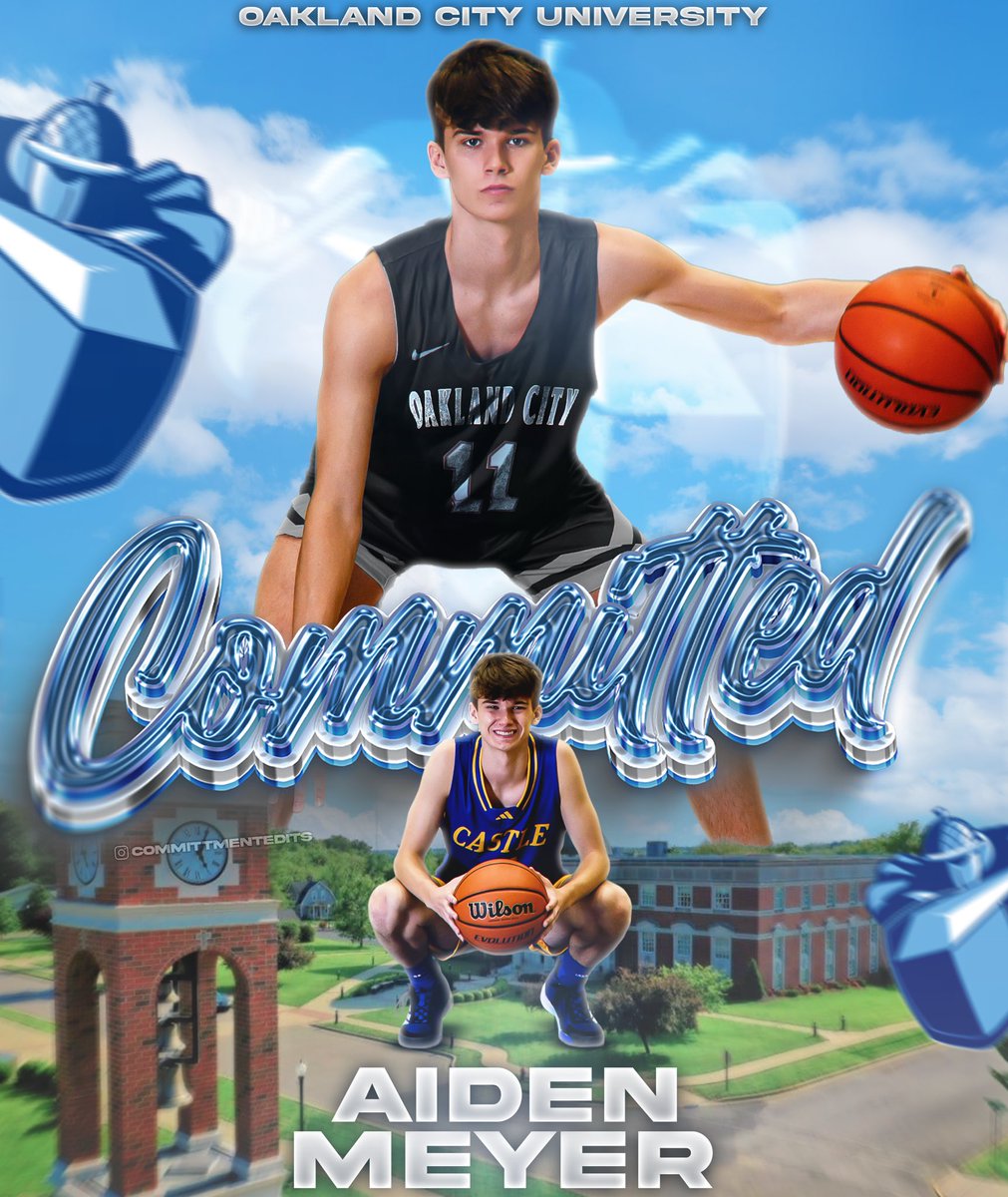 I’m excited to announce my commitment to continue my academic and athletic career at Oakland City University. I want to thank God for all he’s done in my life and for giving me the opportunity to play the game I love at the next level. I want to thank all my coaches,trainers