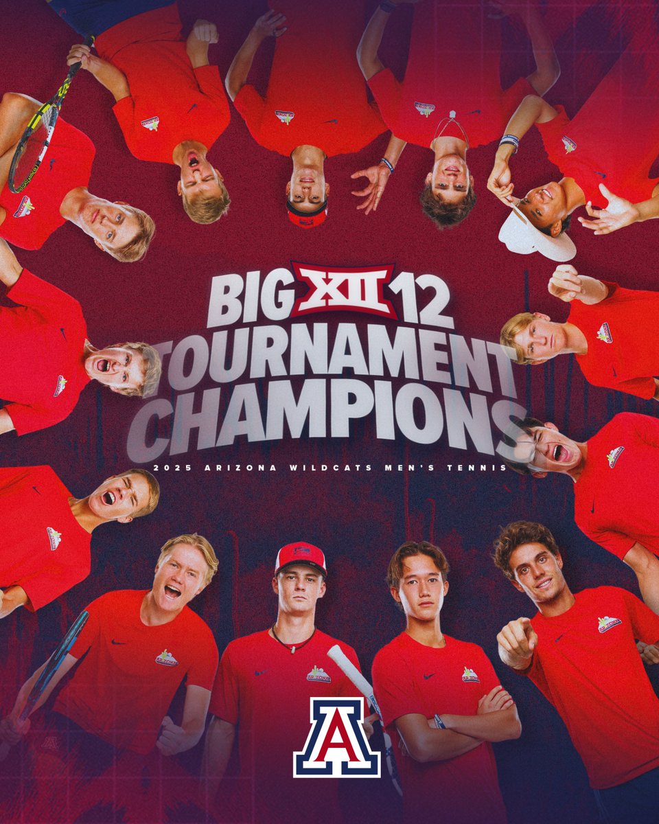 Arizona Athletics (@azathletics) on Twitter photo ๐๐๐๐๐๐๐ ๐๐๐ ๐ซต๐
<a href="/ArizonaMTennis/">Arizona Men's Tennis</a> WINS THE 2025 BIG 12 MEN'S TENNIS CHAMPIONSHIP!!! ๐๐๐๐๐๐๐ ๐๐๐ ๐ซต๐
<a href="/ArizonaMTennis/">Arizona Men's Tennis</a> WINS THE 2025 BIG 12 MEN'S TENNIS CHAMPIONSHIP!!!