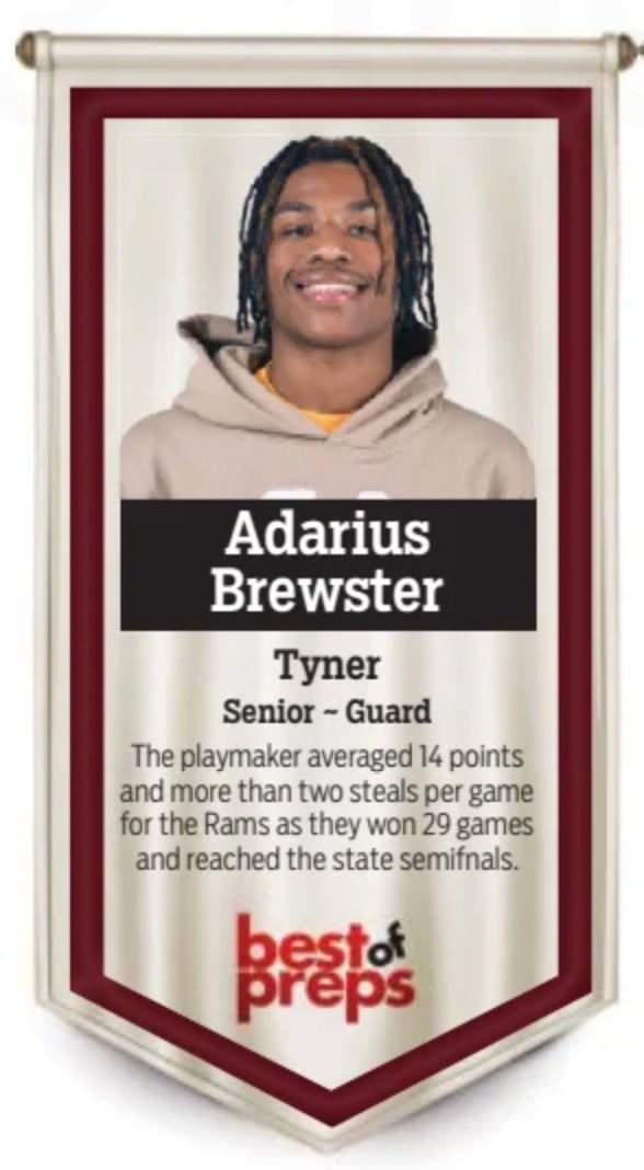 Tyner Rams Boys Basketball (@tynerramily) on Twitter photo Congratulations to <a href="/CoachEJayWard/">E'Jay Ward</a> on being named Best Of Preps Coach of the Year!
Congrats to <a href="/RodneyBoo25/">Rodney Henderson lll</a> and <a href="/AdariusBrewste1/">Adarius Brewster</a> for making 1st Team All-City Best of Preps!
#RAMILY #NoStruggleNoStory 🐏🚂 Congratulations to <a href="/CoachEJayWard/">E'Jay Ward</a> on being named Best Of Preps Coach of the Year!
Congrats to <a href="/RodneyBoo25/">Rodney Henderson lll</a> and <a href="/AdariusBrewste1/">Adarius Brewster</a> for making 1st Team All-City Best of Preps!
#RAMILY #NoStruggleNoStory 🐏🚂
