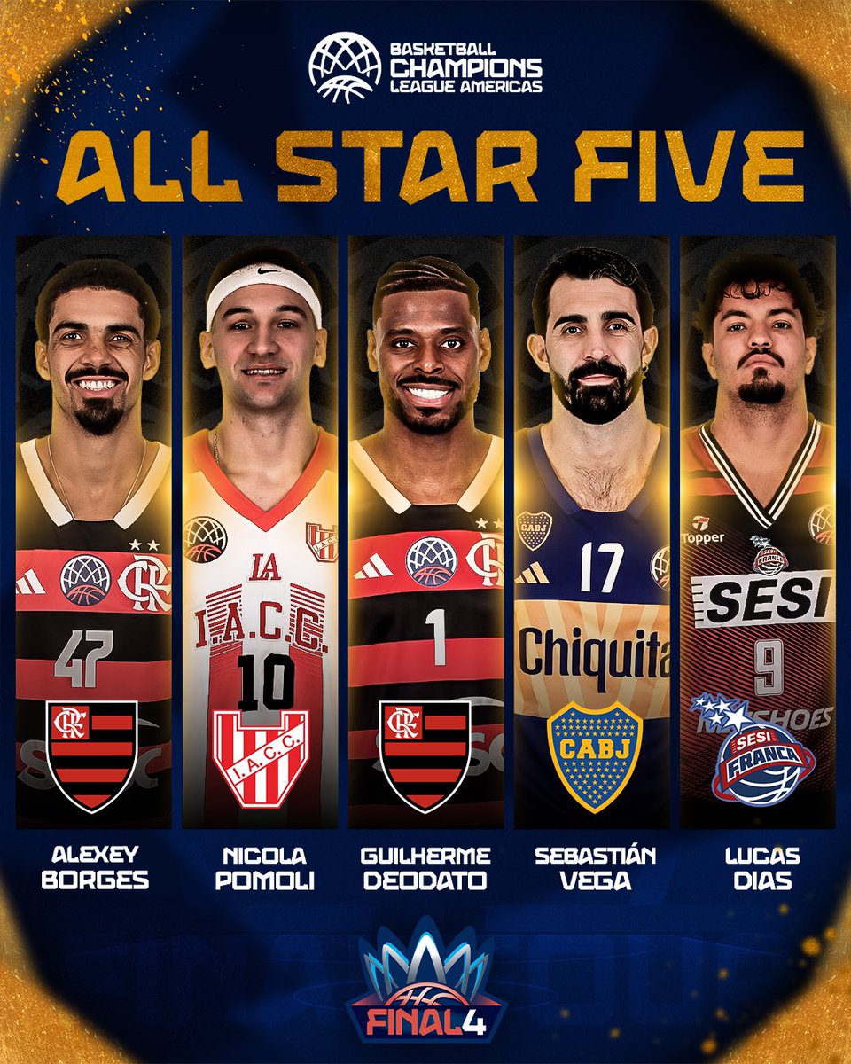 ⭐️ Presenting your #BCLAmericas All - Star FIVE 🔥💪